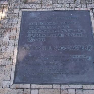 Eastern Cape, PORT ELIZABETH / GQEBERHA, Mount Croix, Lenox street, Anglo Boer War Memorial