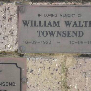 TOWNSEND William Walter 1920-1998