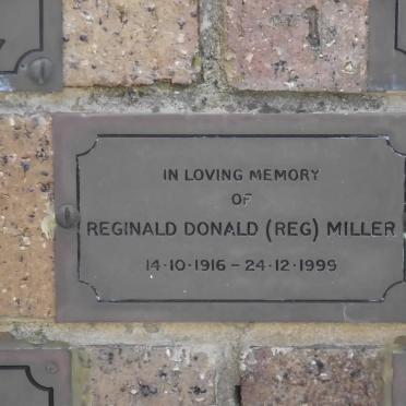 MILLER Reginald Donald 1916-1999