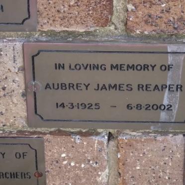 REAPER Aubrey James 1925-2002