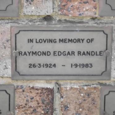 RANDLE Raymond Edgar 1924-1983