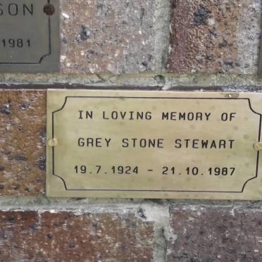 STEWART Grey Stone 1924-1987 