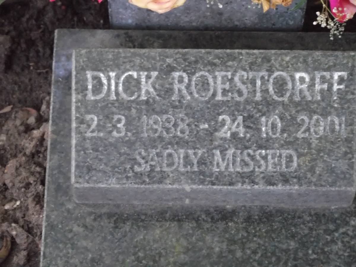 ROESTORFF Dick 1938-2001