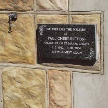 CHERRINGTON Paul 1942-2004