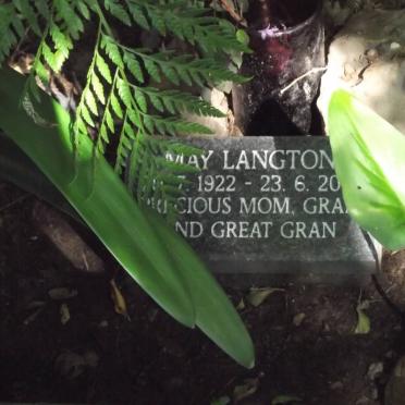 LANGTON May 1922-2000