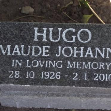 HUGO Maude Johanna 1926-2010