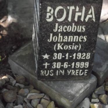 BOTHA Jacobus Johannes 1928-1999