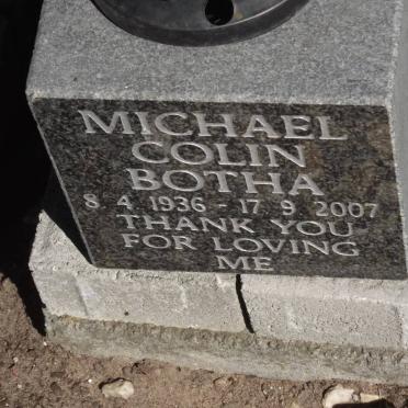 BOTHA Michael Colin 1936-2007