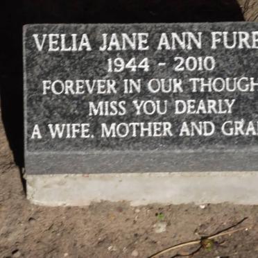 FURBER Velia Jane Ann 1944-2010