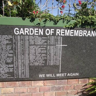 3. Memorial Wall