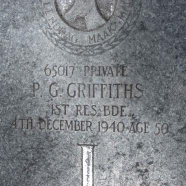 GRIFFITHS P.G. -1940
