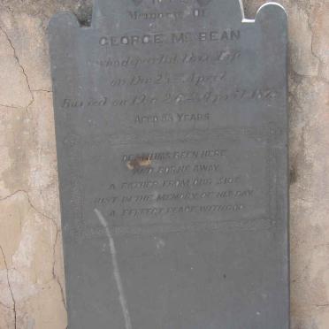 McBEAN George -1875