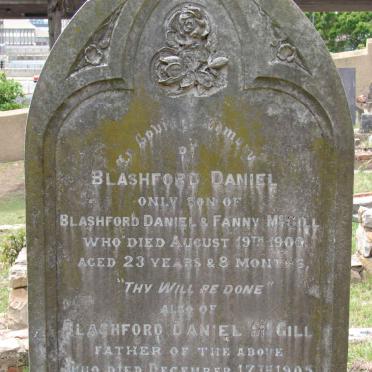 McGILL Blashford Daniel -1900 :: McGILL Blashford Daniel -1905