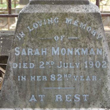 MONKMAN Sarah -1902