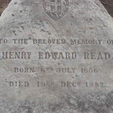 READ Henry Edward 1856-1882