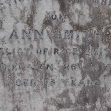 SMITH Ann -1876