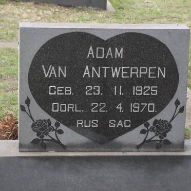 ANTWERPEN Adam, van 1925-1970