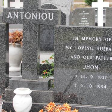 ANTONIOU Jhon 1937-1994