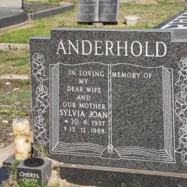 ANDERHOLD Sylvia Joan 1937-1988