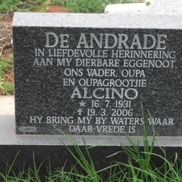 ANDRADE Alcino, de 1931-2006