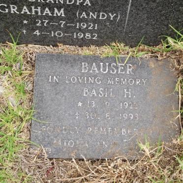 ANDERSON Graham 1921-1982 :: BAUSER Basil Hugh 1923-1993