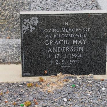 ANDERSON Gracie May 1924-1970