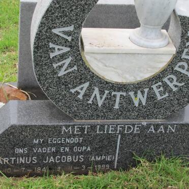 ANTWERPEN Martinus Jacobus, van 1941-1999