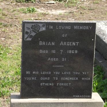 ARGENT Brian -1969