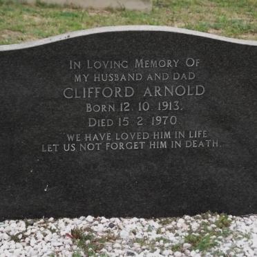 ARNOLD Clifford 1913-1970