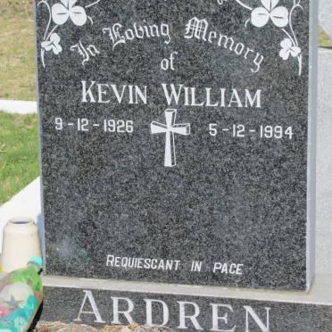 ARDREN Kevin William 1926-1994