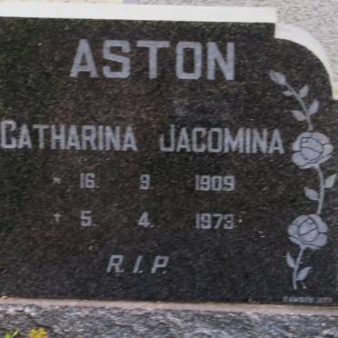 ASTON Catharina Jacomina 1909-1973
