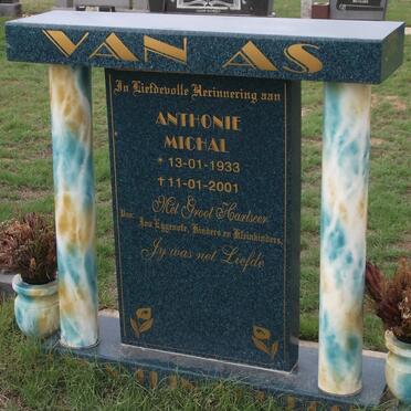 AS Anthonie Michal, van 1933-2001