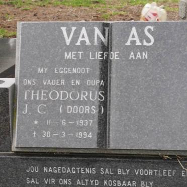 AS Theodorus J.C., van 1937-1994