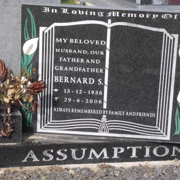 ASSUMPTION Bernard S. 1936-2006
