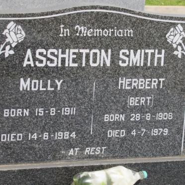 ASSHETON SMITH Herbert 1908-1979 &amp; Molly 1911-1984