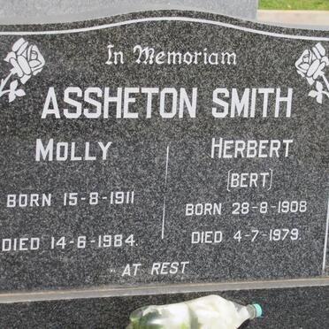 ASSHETON SMITH Herbert 1908-1979 &amp; Molly 1911-1984
