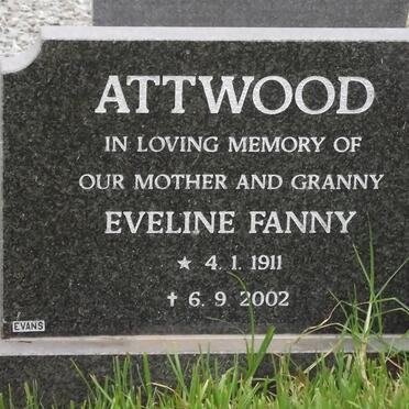 ATTWOOD Eveline Fanny 1911-2002