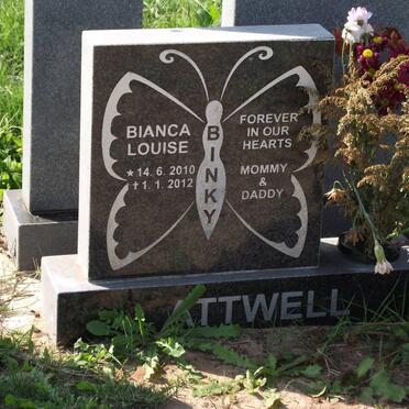 ATTWELL Bianca Louise 2010-2012