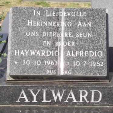 AYLWARD Haywardio Alfredio 1962-1982