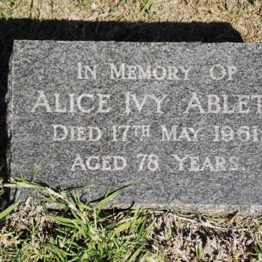ABLETT Alice Ivy -1961