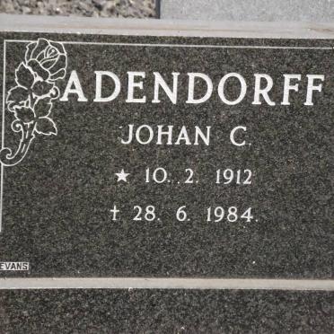 ADENDORFF Johan C. 1912-1984