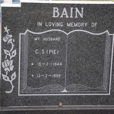 BAIN Christoffel Stephanus 1944-1999