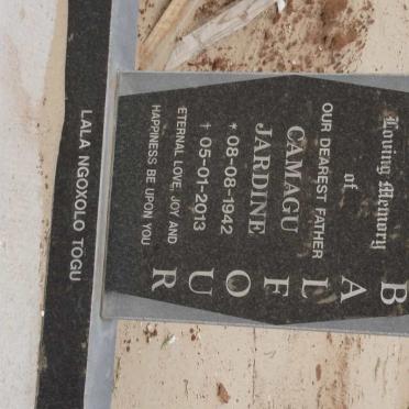 BALFOUR Camagu Jardine 1942-2013
