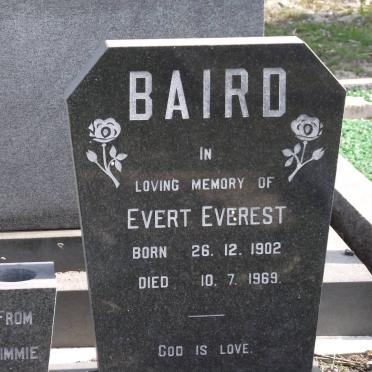 BAIRD Evert Everest 1902-1969