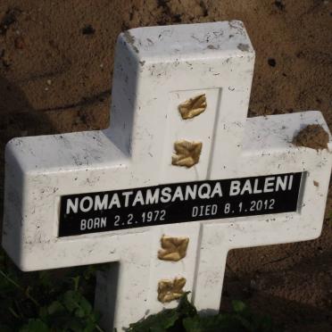 BALENI Nomatamsanqa 1972-2012