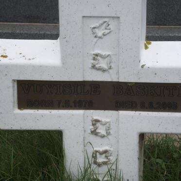 BASKITI Vuyisile 1970-2005