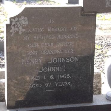 BAGE Henry Johnson -1966 &amp; Dora -1971