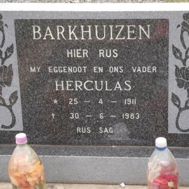 BARKHUIZEN Herculas 1911-1983