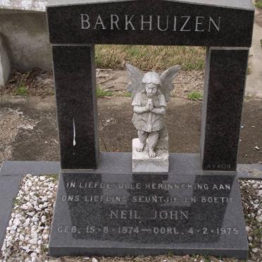 BARKHUIZEN Neil John 1974-1975