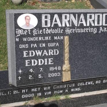 BARNARDO Edward Eddie 1948-2003